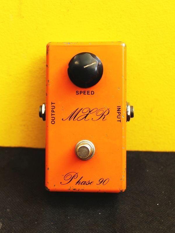 MXR Phase 90 Vintage Phaser Script Logo